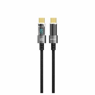 کابل شارژ تایپ سی پرودو مدل PD-60CCD طول 1.2 متر