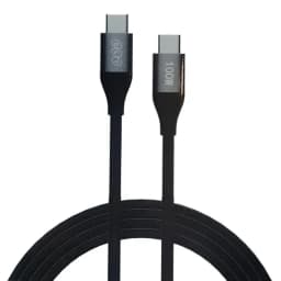 کابل تبدیل USB-C کیو سی وای مدل DC22 طول 1.2 متر 100 وات